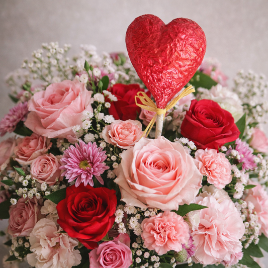 Handcrafted Red Heart Stems ♥️