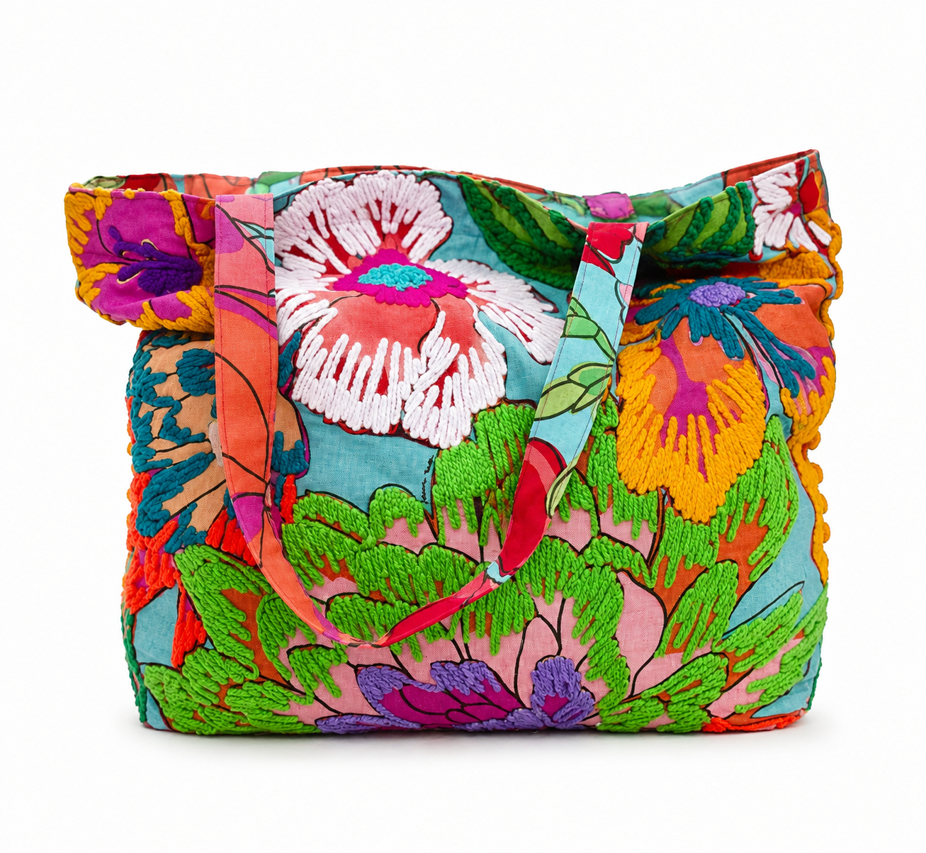 Hand-Embroidered Artisan Purse