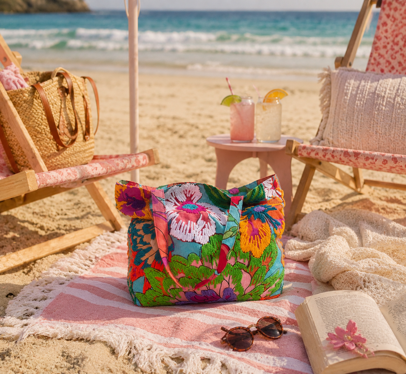 Hand-Embroidered Artisan Purse
