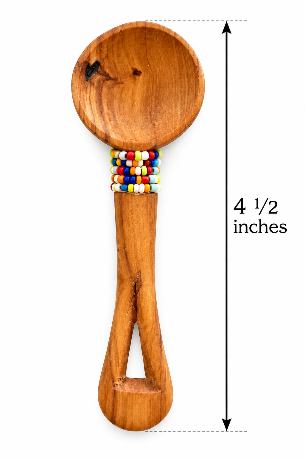 Mini Beaded Rosewood Spoon
