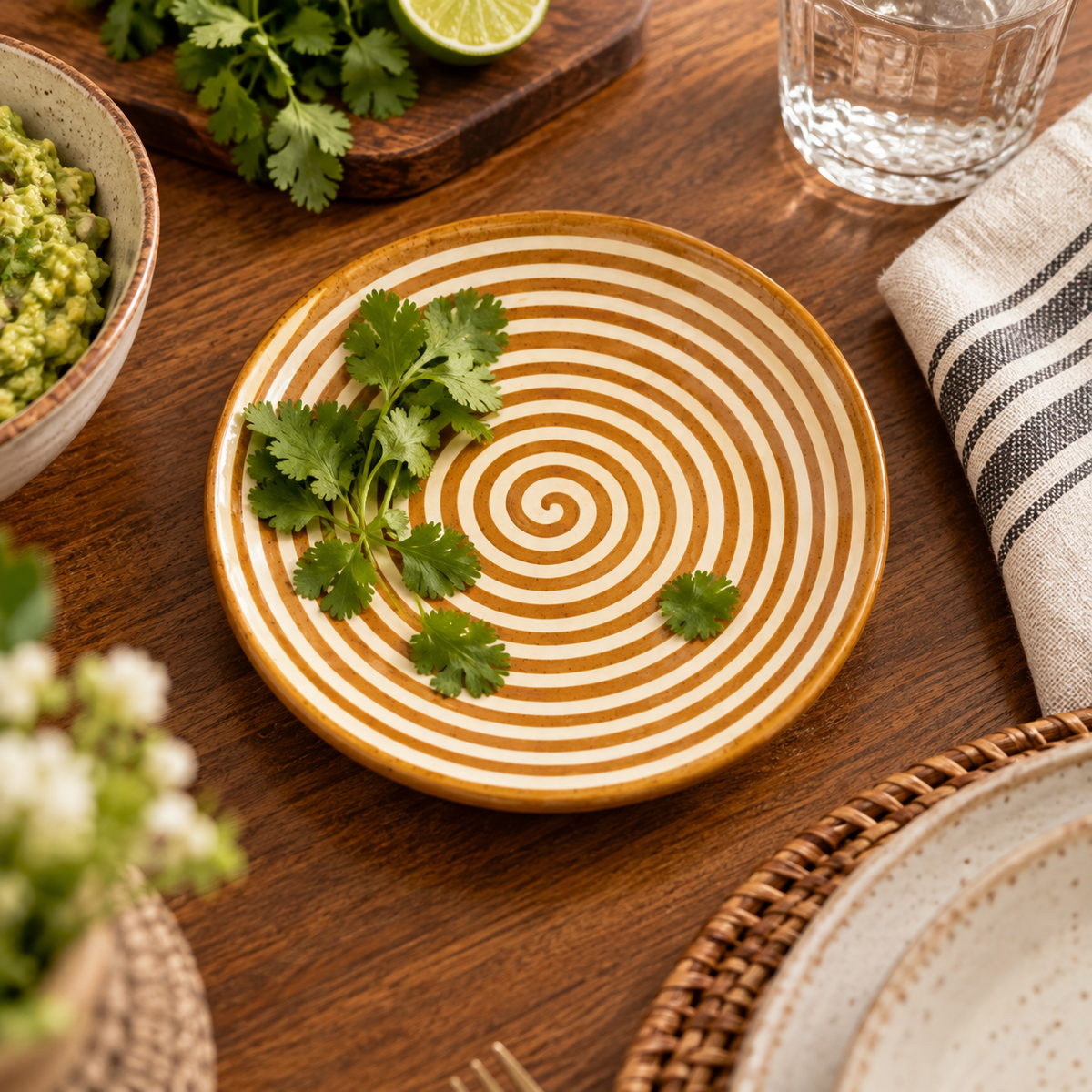 Thai Spiral Pottery