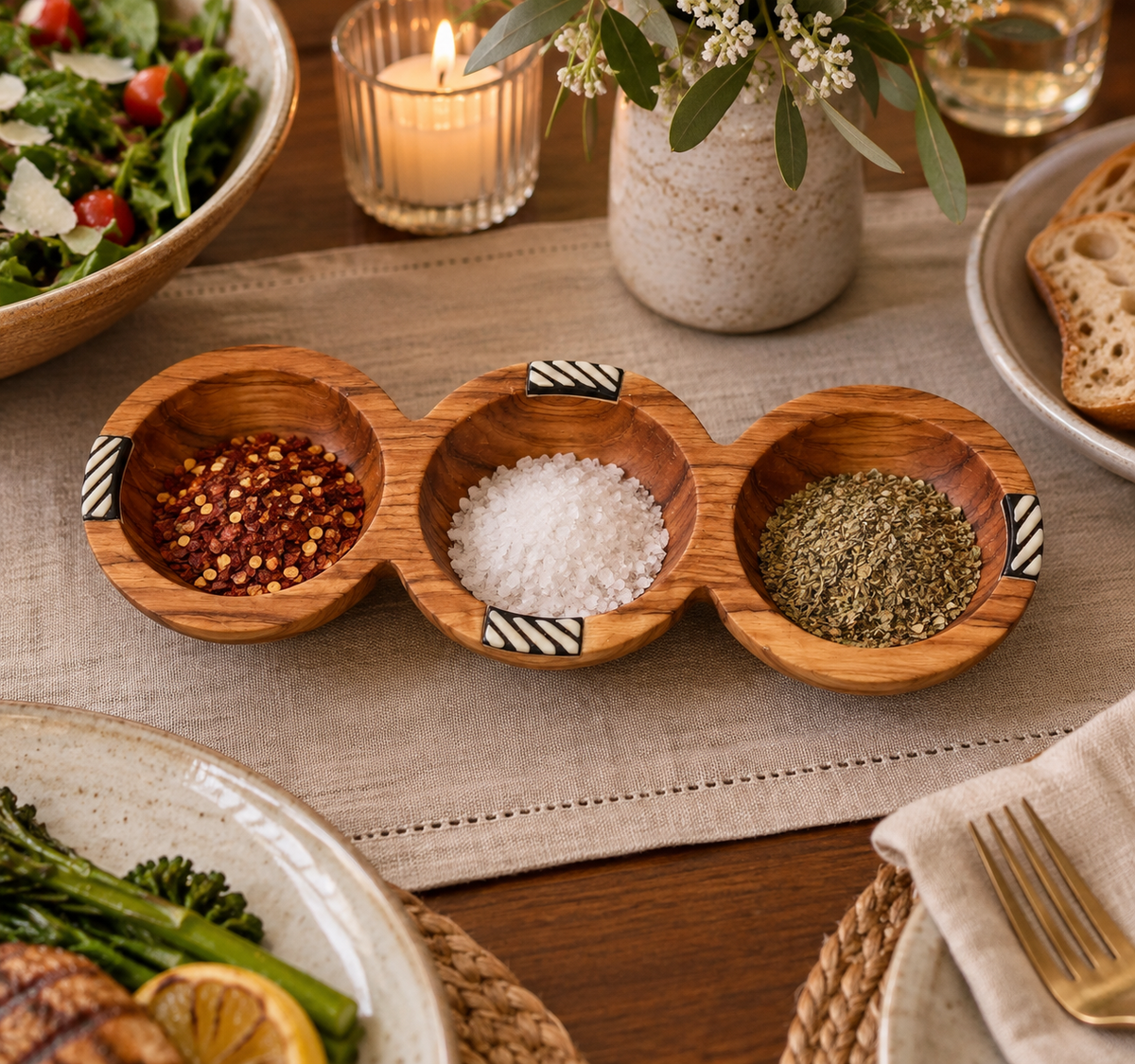 Med Trio Spice Bowls