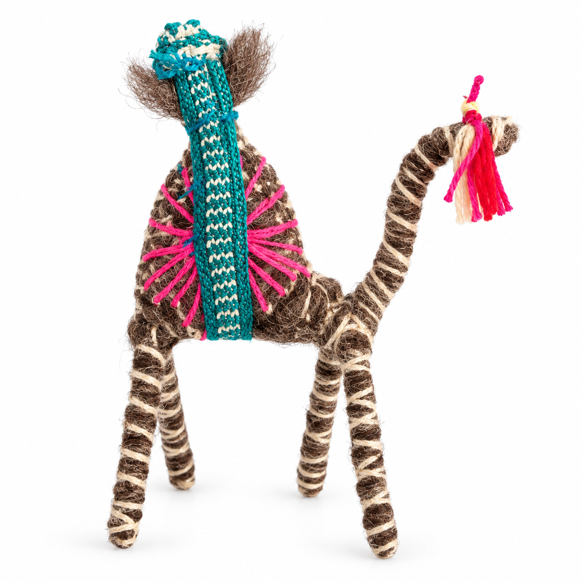 Handmade Sahara Desert Camel, “Ziri”