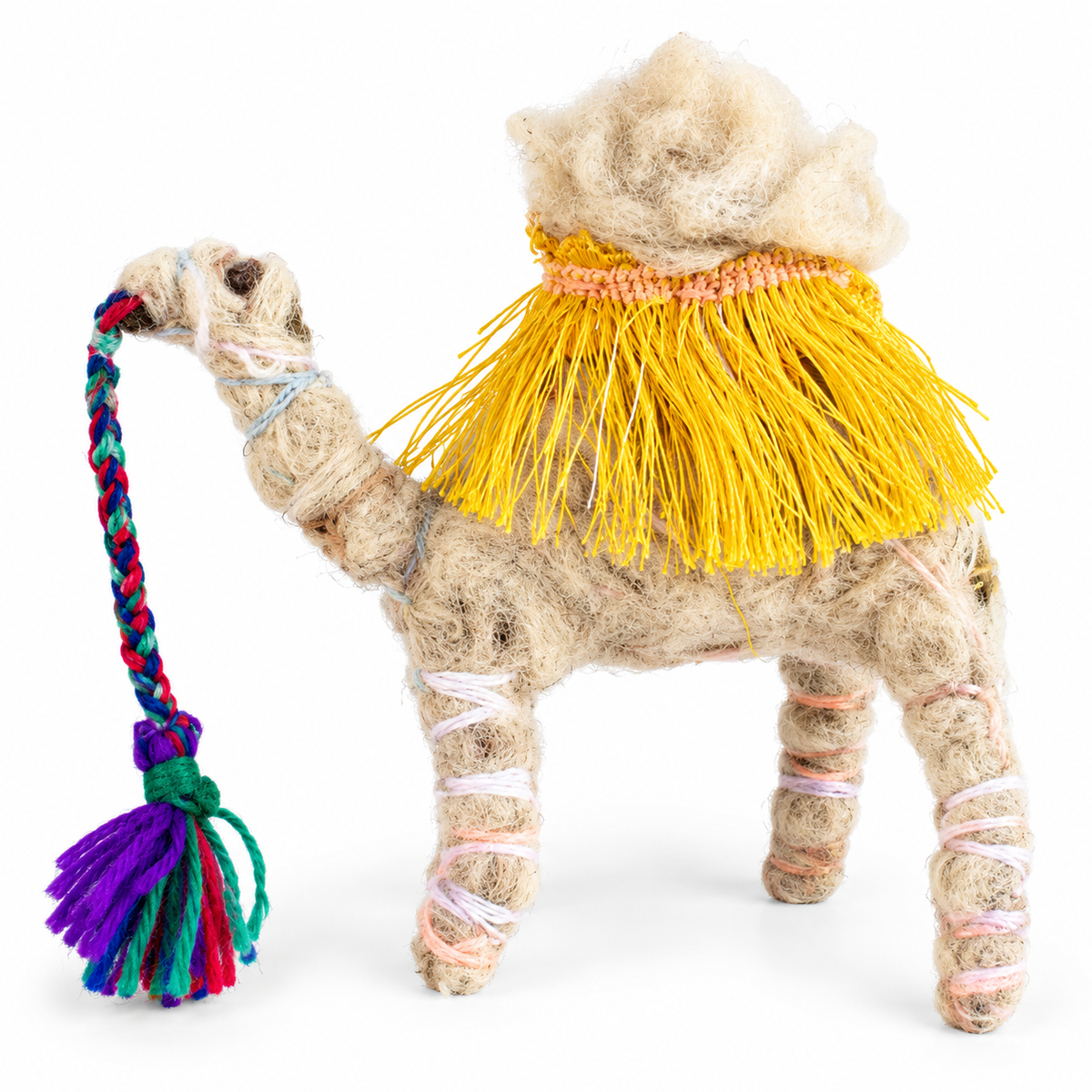 Handmade Sahara Desert Camel – “Lalou”