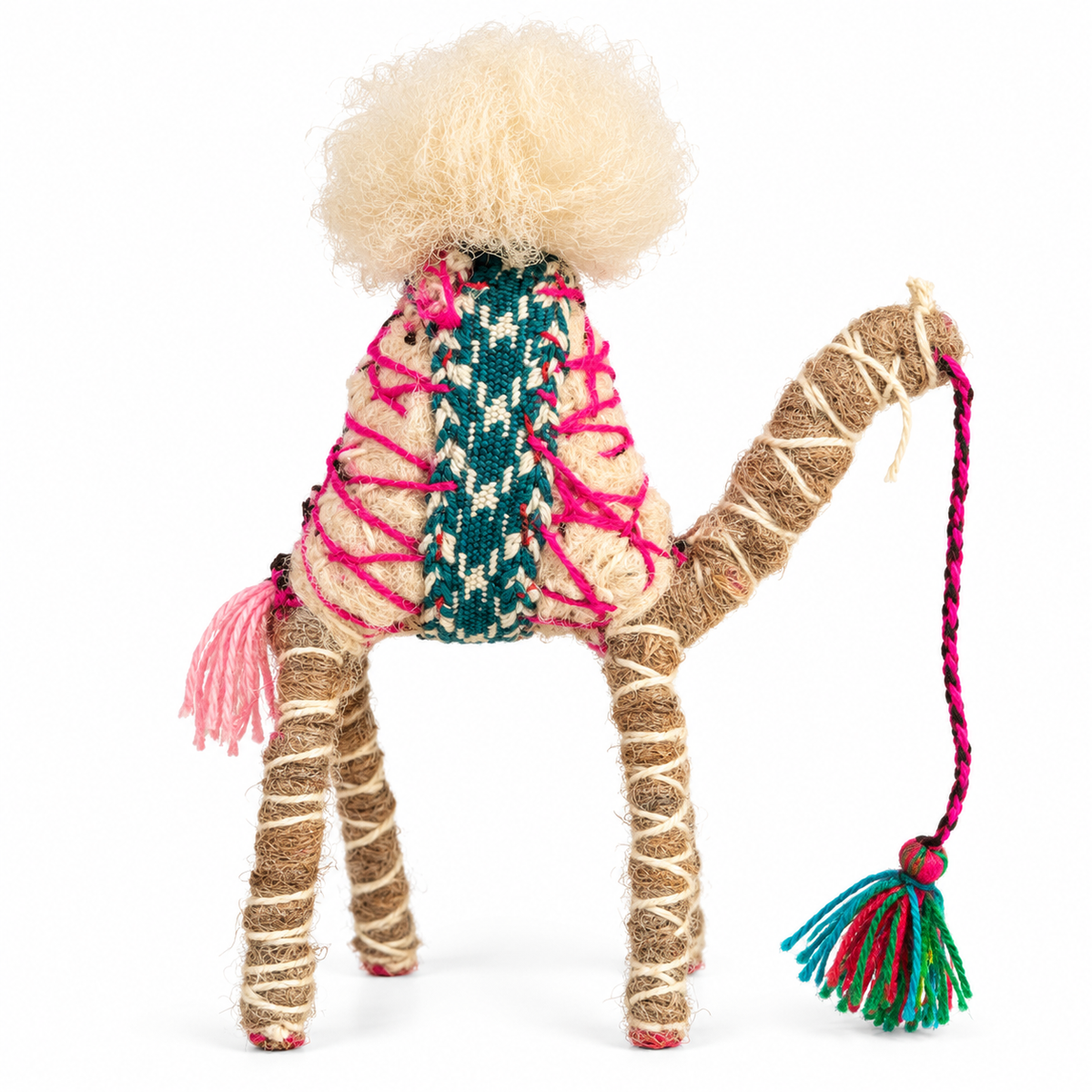 Handmade Sahara Desert Camel – “Yasmina”