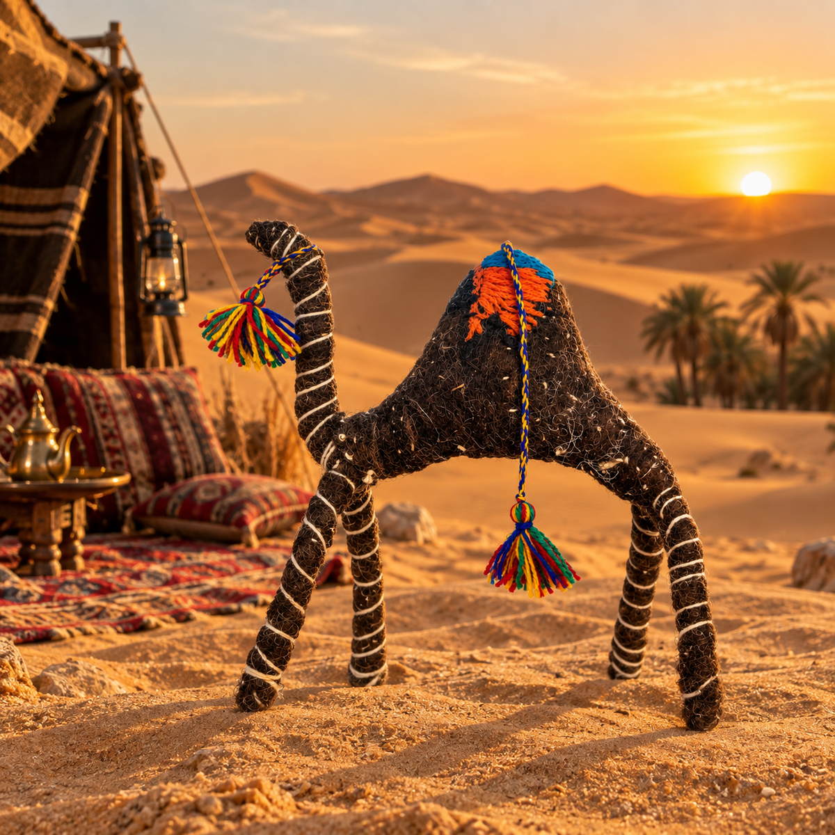 Henrietta a Camel from the Sahara