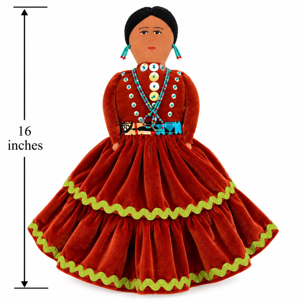 Navajo Desert Bloom Doll