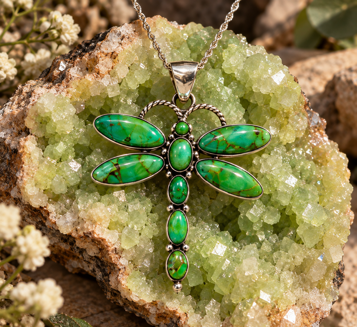 Verdant Wings Charm