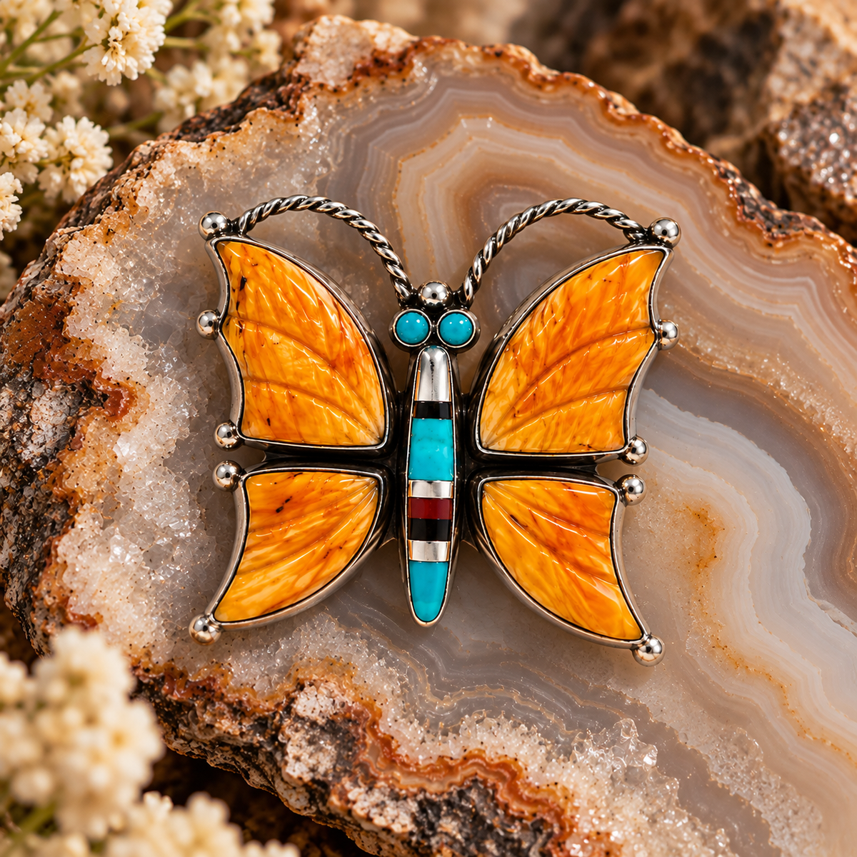 Desert Monarch Charm