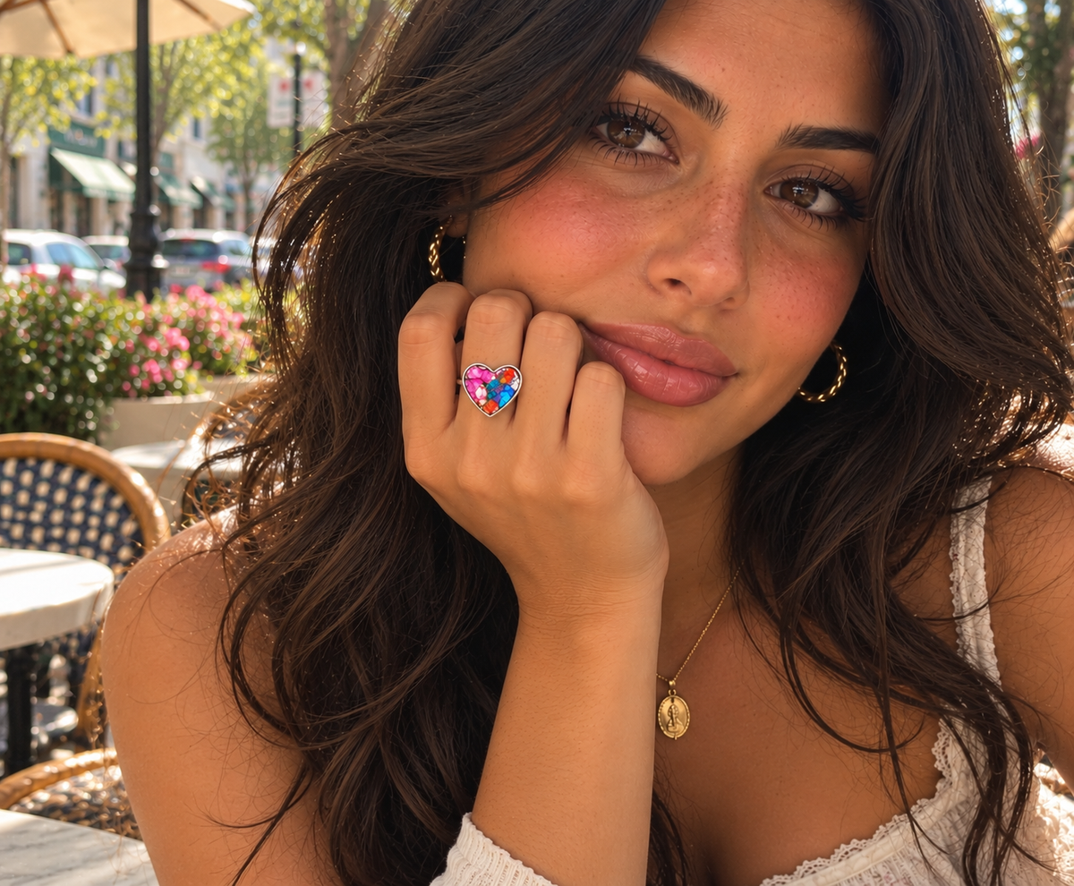 Heart Pop Ring