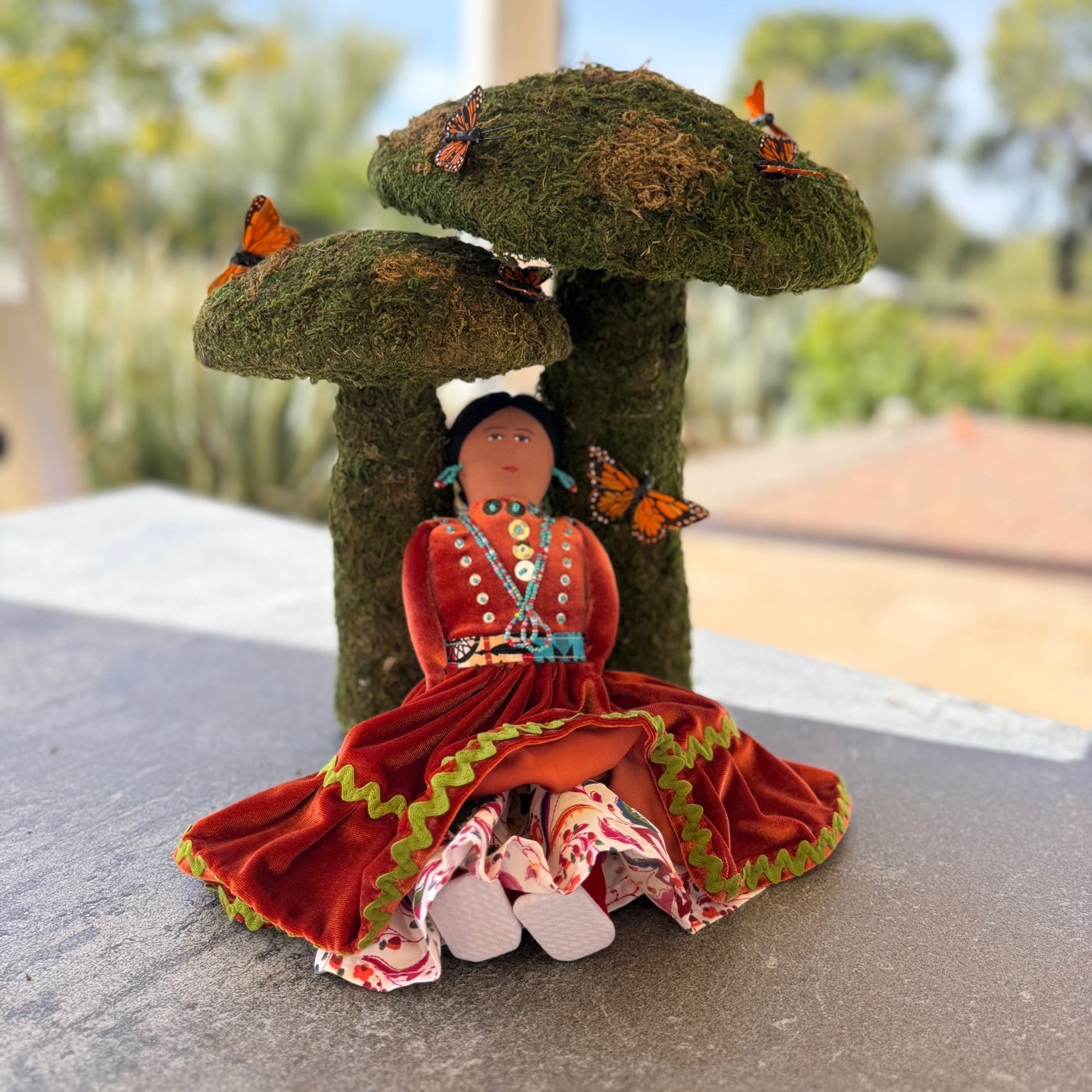 Navajo Desert Bloom Doll