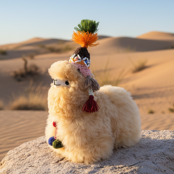 Mateo an Alpaca from Peru