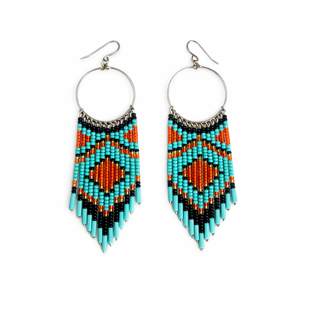 Sonoran Sky Fringe Earrings