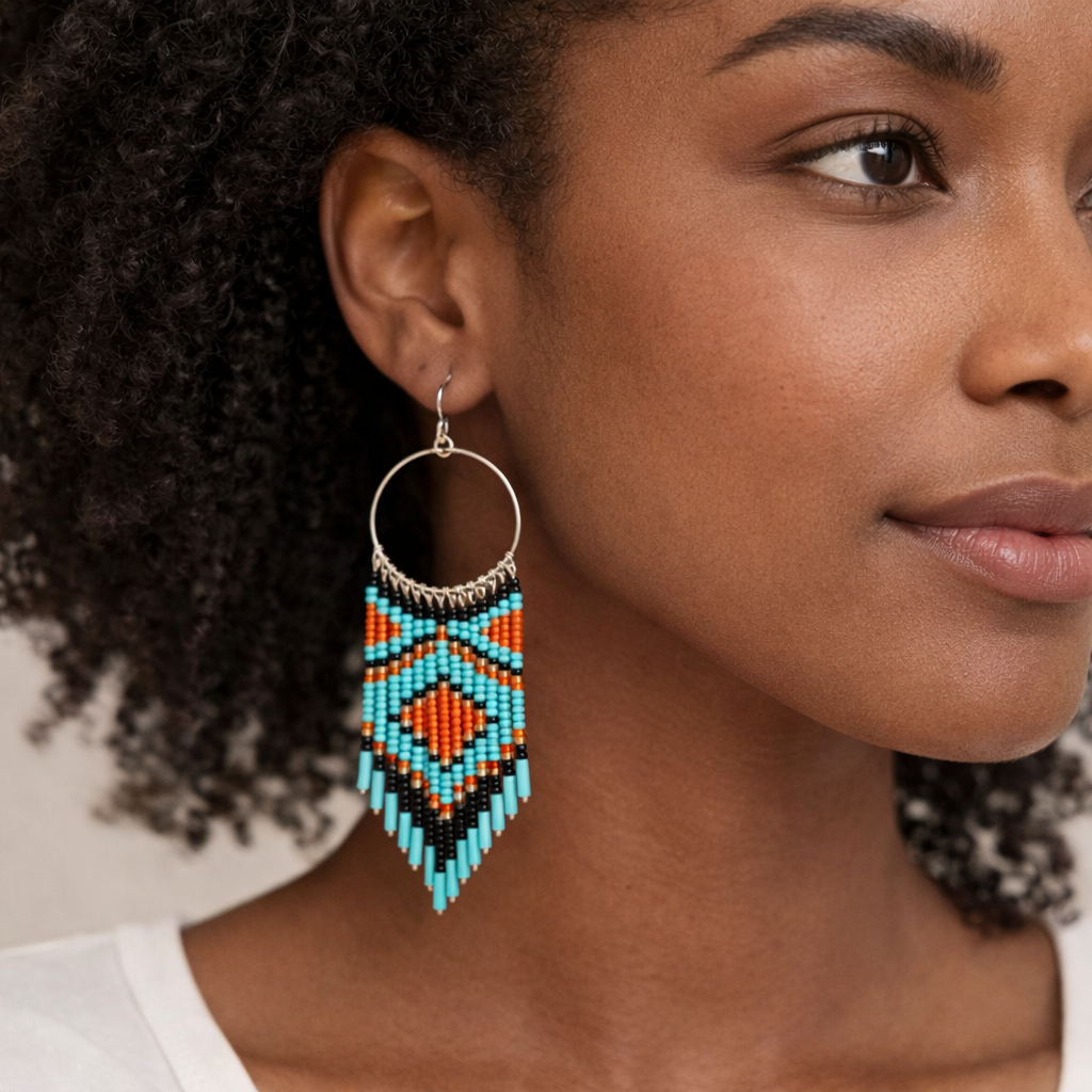 Sonoran Sky Fringe Earrings