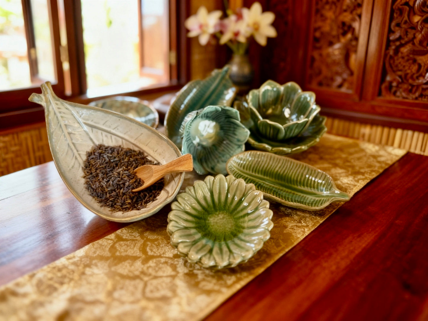 Handcrafted Thai Ceramic Dish