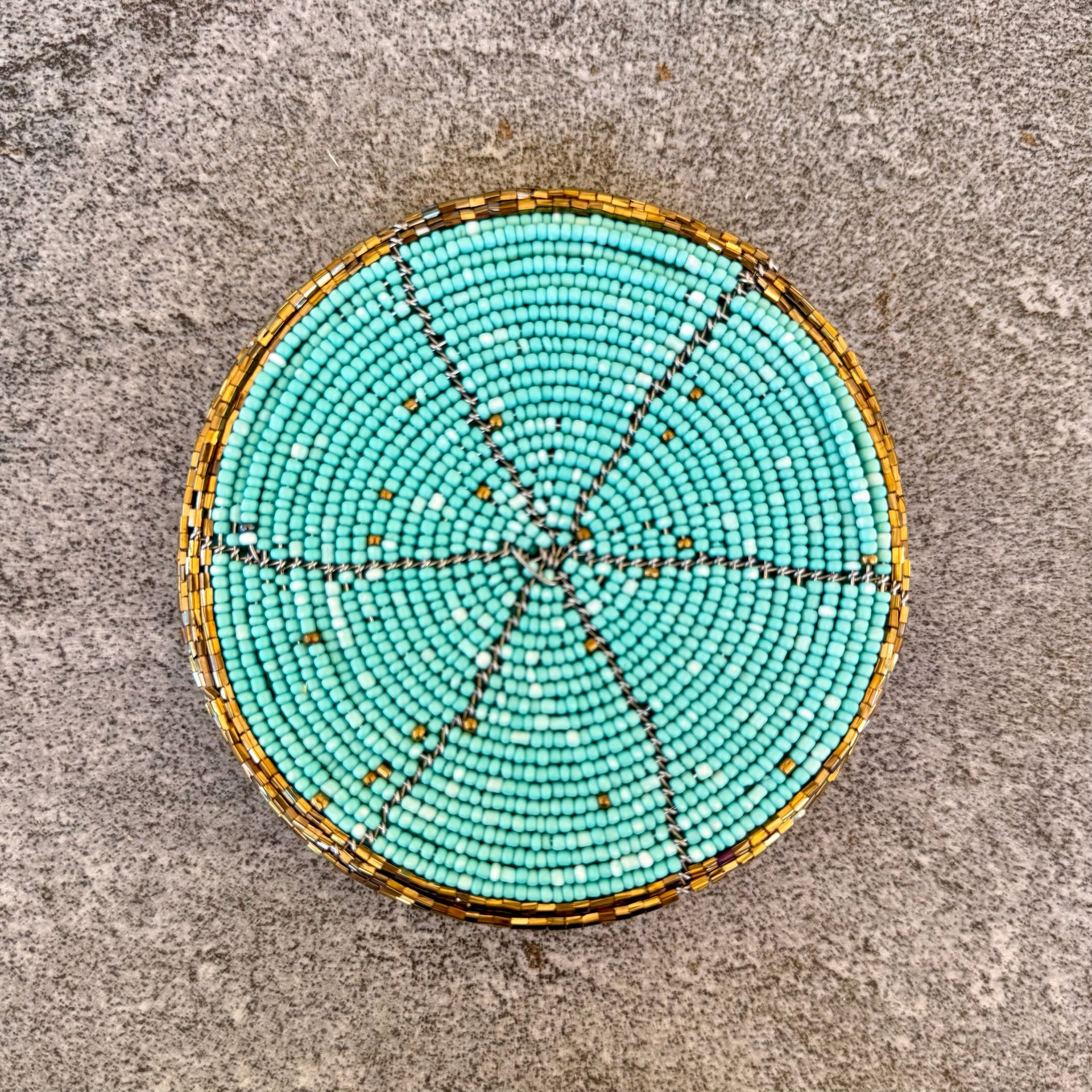 Beaded Coasters