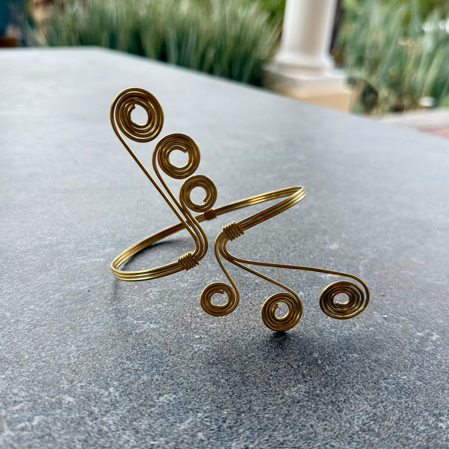 Kenyan Brass Jewelry Collection(Arm Band)