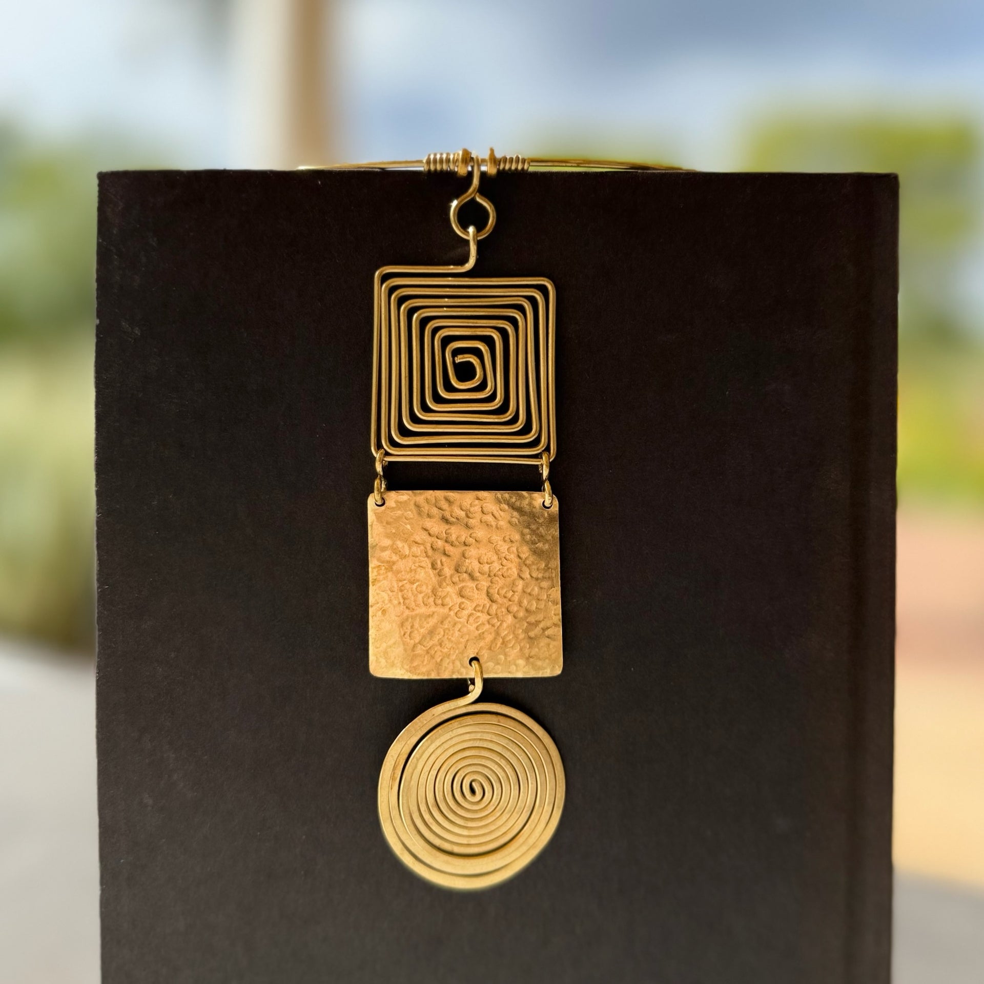 Kenyan Brass Necklace