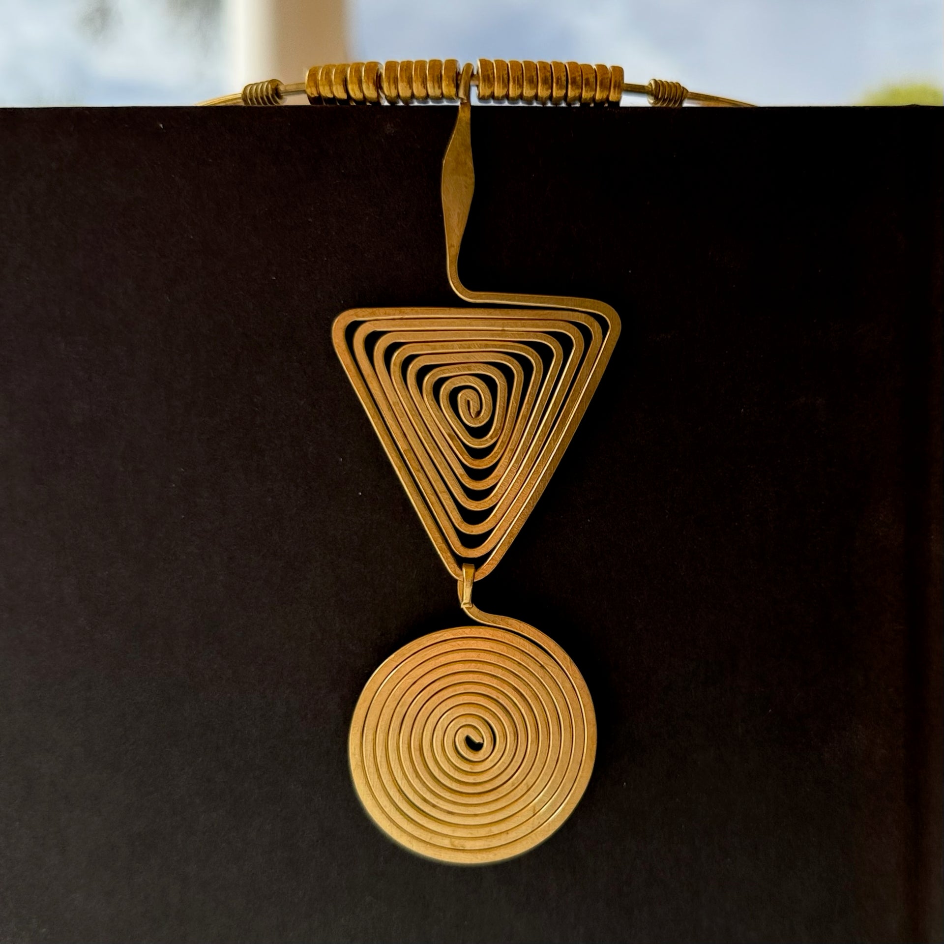 Kenyan Brass Necklace