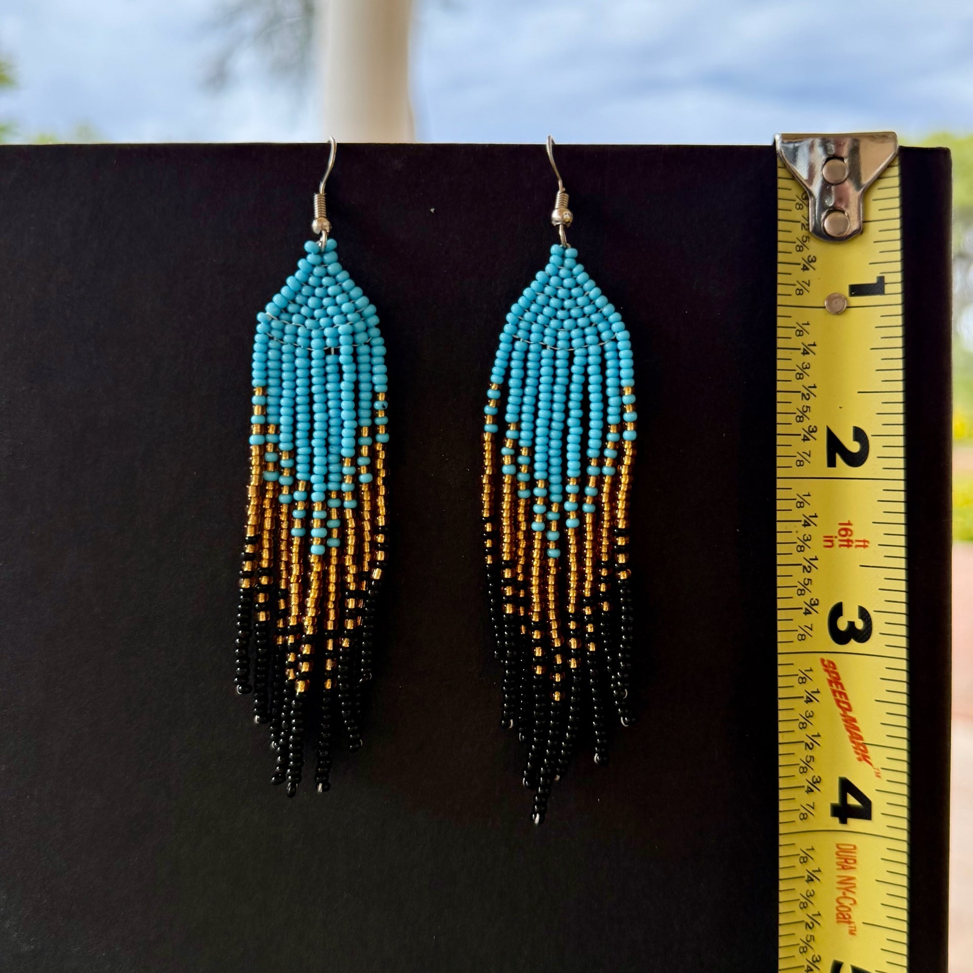 Hand Beaded Earrings