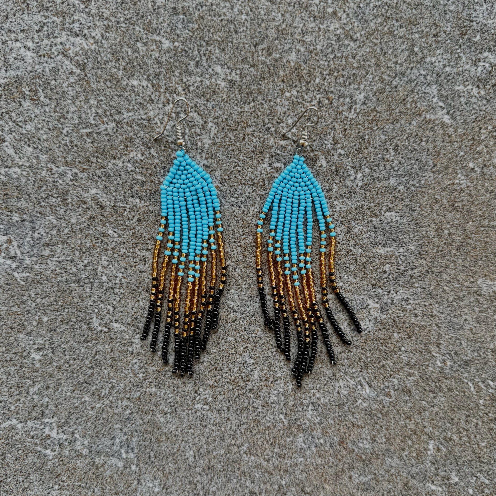 Hand Beaded Earrings