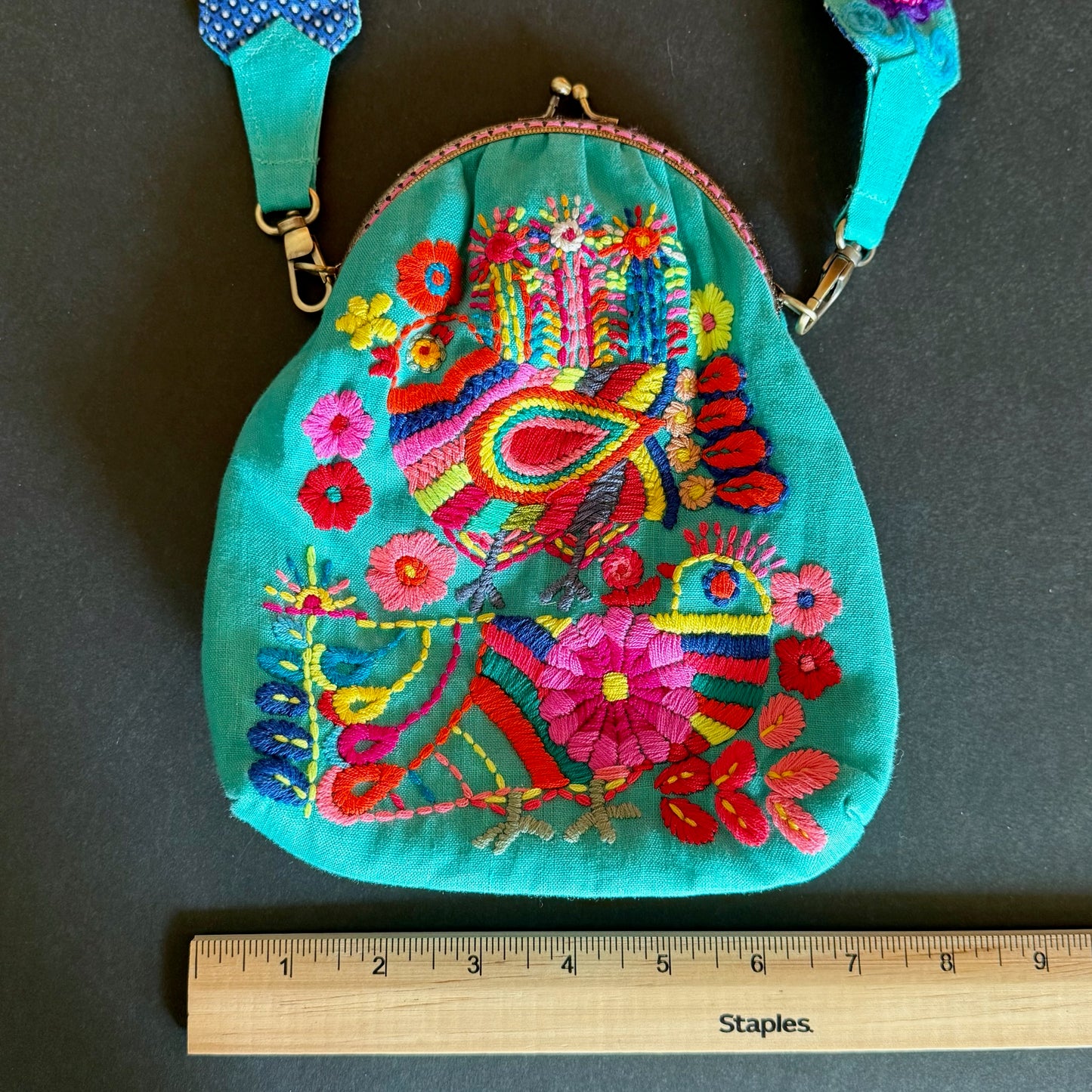 Hand-Embroidered Artisan Purse