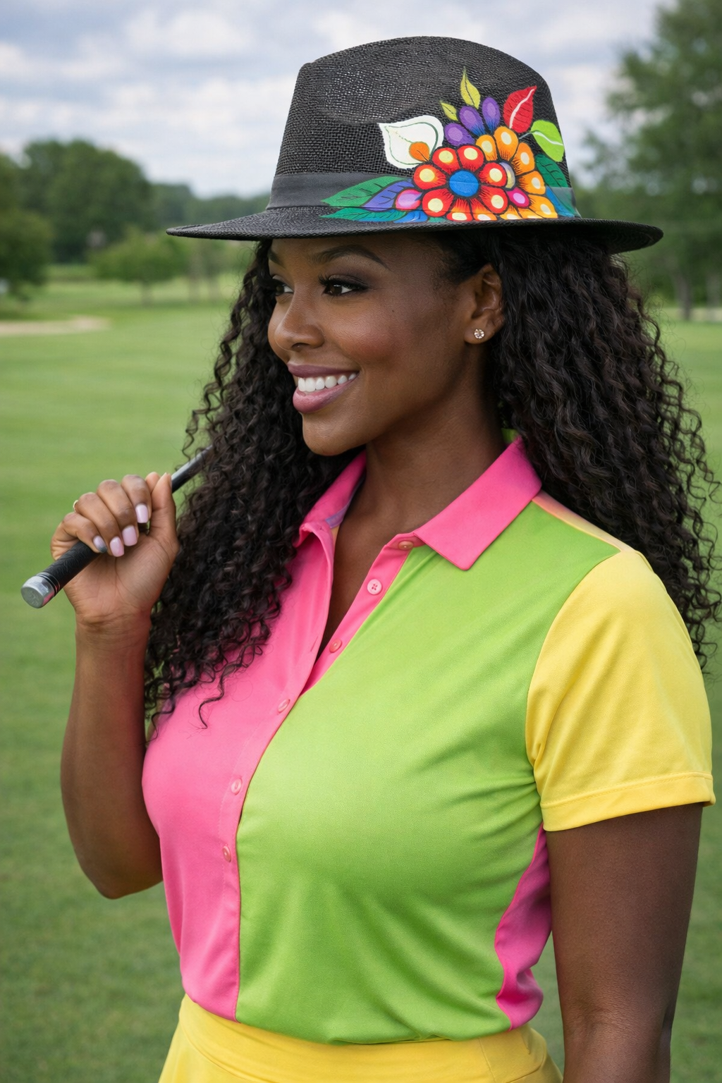 Hand Painted Hats