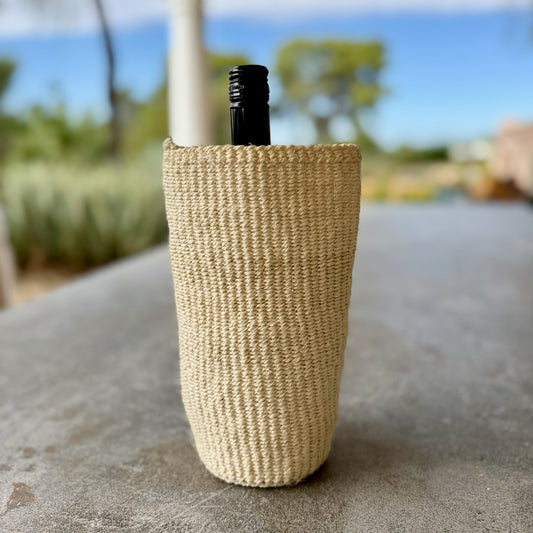 Handwoven Wine Tote