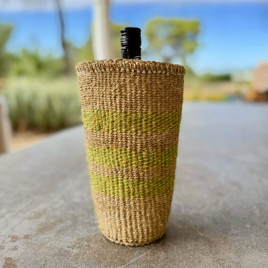 Handwoven Wine Tote