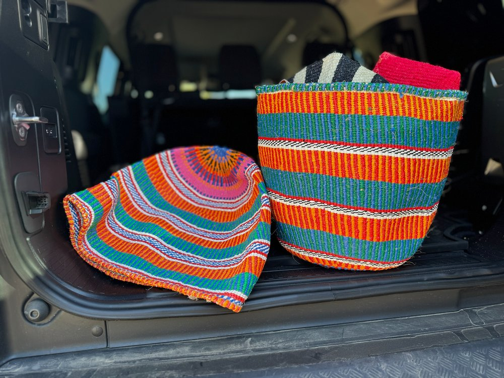 Large Kenyan Bin Basket