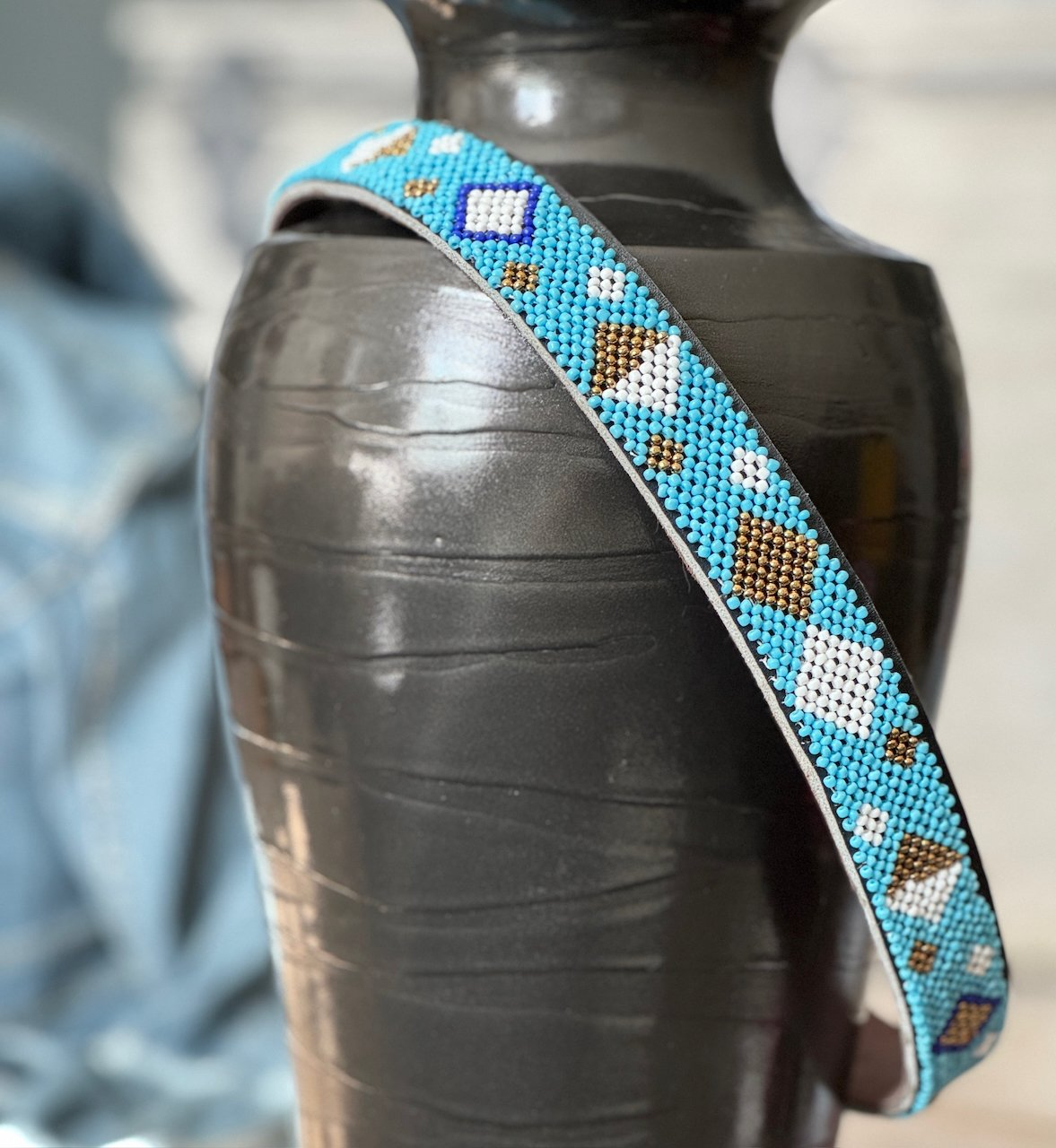 Hand Beaded Belt
