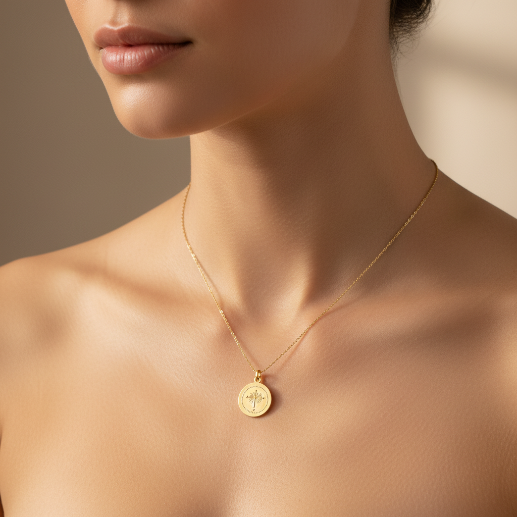 Necklace on Model