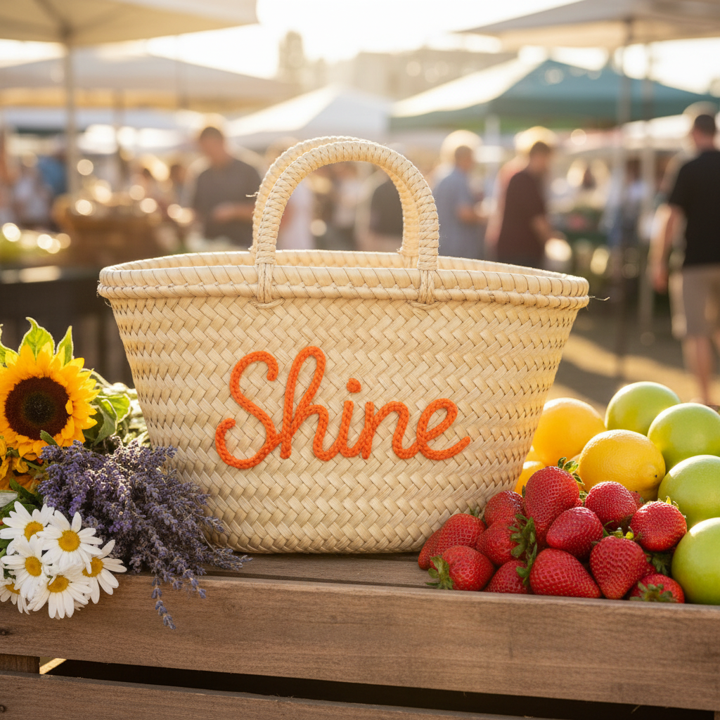 Shine Orange Basket