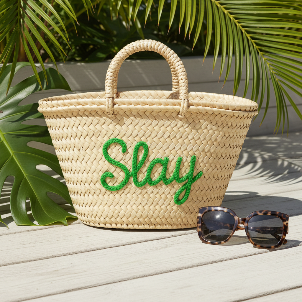 Slay Green Basket